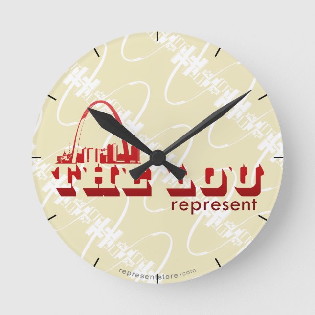 Horloge Ronde Le Lou St Louis représentent (Recto)