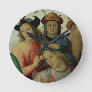 Horloge Ronde Le mariage de la Vierge, coordonnée des
