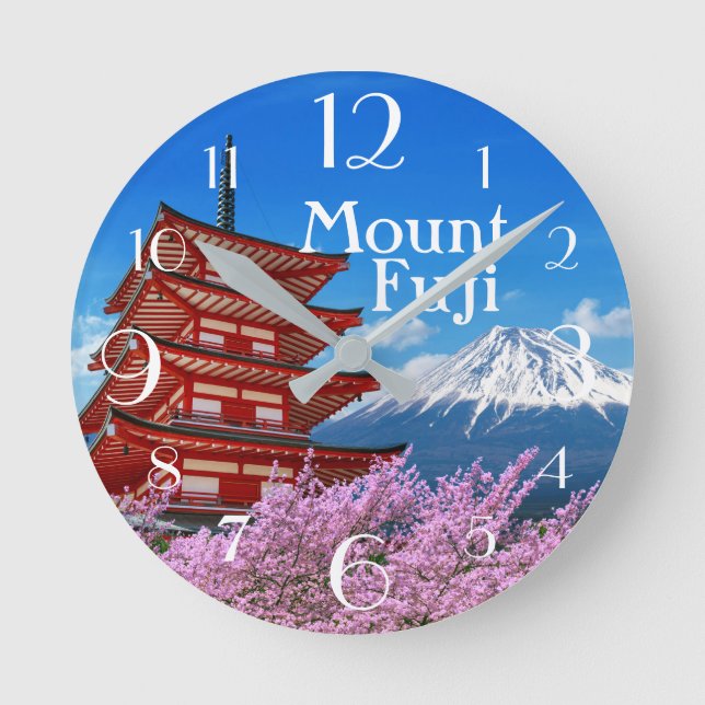 Horloge Ronde Le Mont Fuji (Recto)