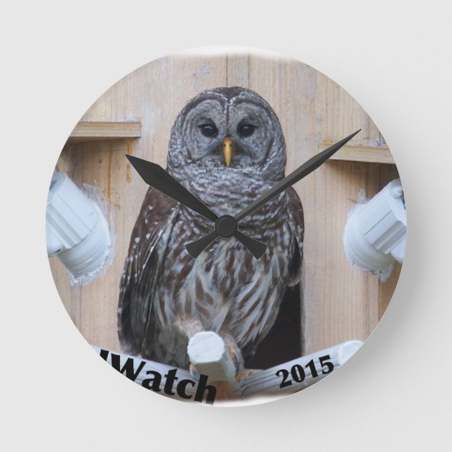 Horloge Ronde Le Nid d'octoBox (Recto)