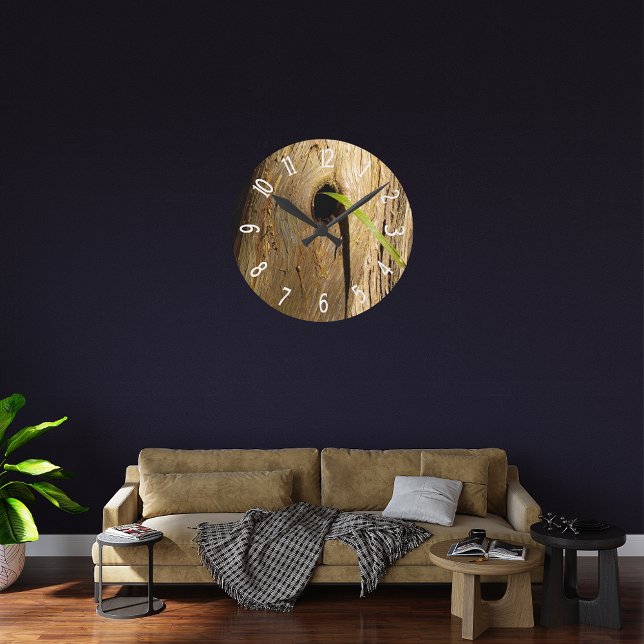 Horloge Ronde Le noeud de cyprès en bois de Faux (Créateur téléchargé)