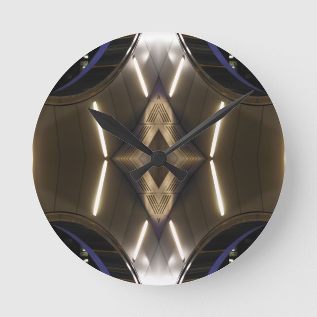 Horloge Ronde Le NYC marque un tournant futuriste, une élégance  (Recto)