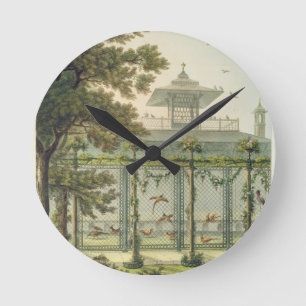 Horloge Ronde Le Pheasantry, gravé par Joseph Constantine Sta