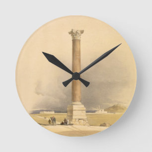 Horloge Ronde Le pilier de Pompey, l'Alexandrie, de "Egypte et