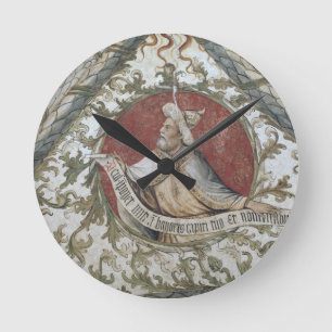 Horloge Ronde Le prophète Baruch, du d'Annunciazion de bungalow
