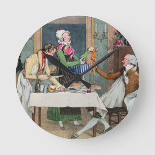 Horloge Ronde Le Restaurant, pub. par Rodwell et Martin, 1820 (c