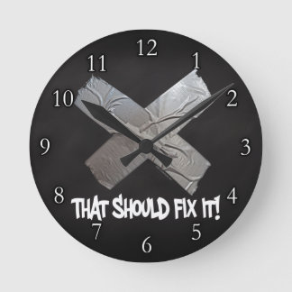 Horloge Ronde Le ruban adhésif devrait le fixer