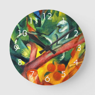 Horloge Ronde Le singe