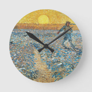 Horloge Ronde Le Sower du peintre néerlandais Vincent van Gogh
