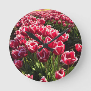 Horloge Ronde Leen Van Der Mark Tulips, Oregon
