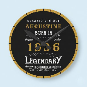 Horloge Ronde Légende de 90 ans née en 1936