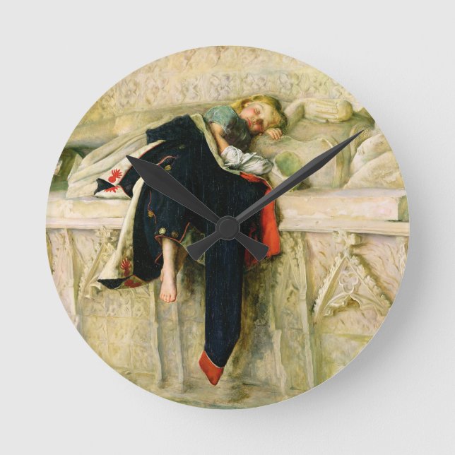 Horloge Ronde L'Enfant du Regiment (le tir aléatoire) 1855 (Recto)