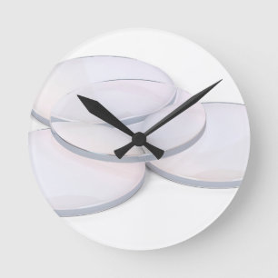 Horloge Ronde Lentille de lunettes