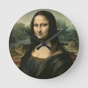 Horloge Ronde Leonardo Vinci Mona Lisa, c.1503-6