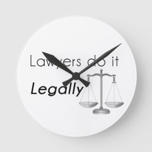 Horloge Ronde Les avocats le font !