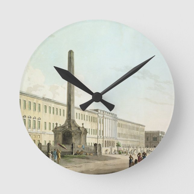 Horloge Ronde Les bâtiments des auteurs, Calcutta, plaquent 30 (Recto)