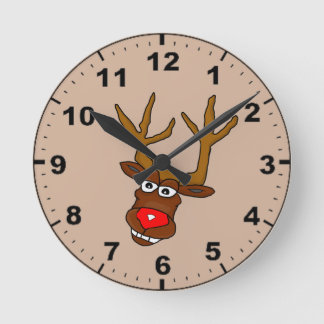 Horloge Ronde Les clocks de Christma