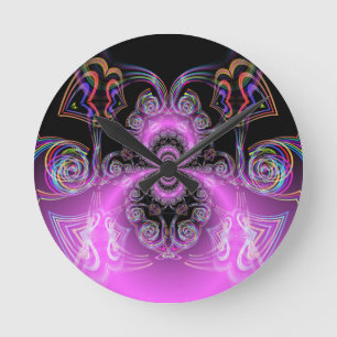 Horloge Ronde Les Coeurs de Saturne