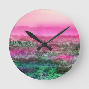 Horloge Ronde Les montagnes du désert