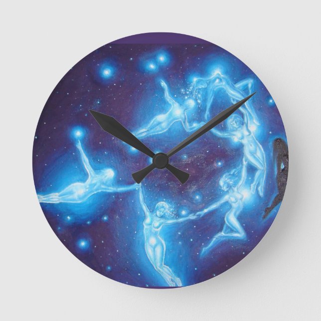 Horloge Ronde Les pléiades (Recto)