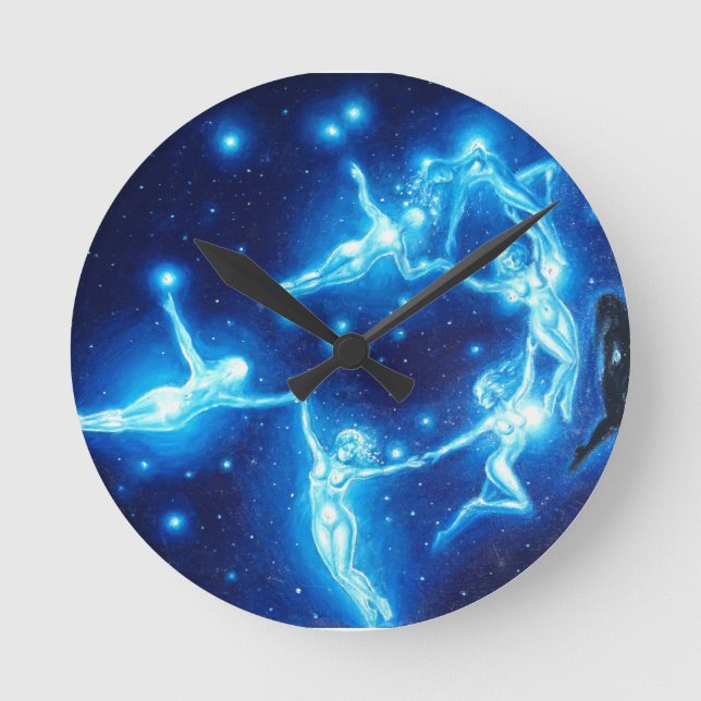 Horloge Ronde Les Pléiades (Recto)