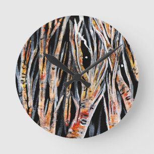 Horloge Ronde Les Silencieux