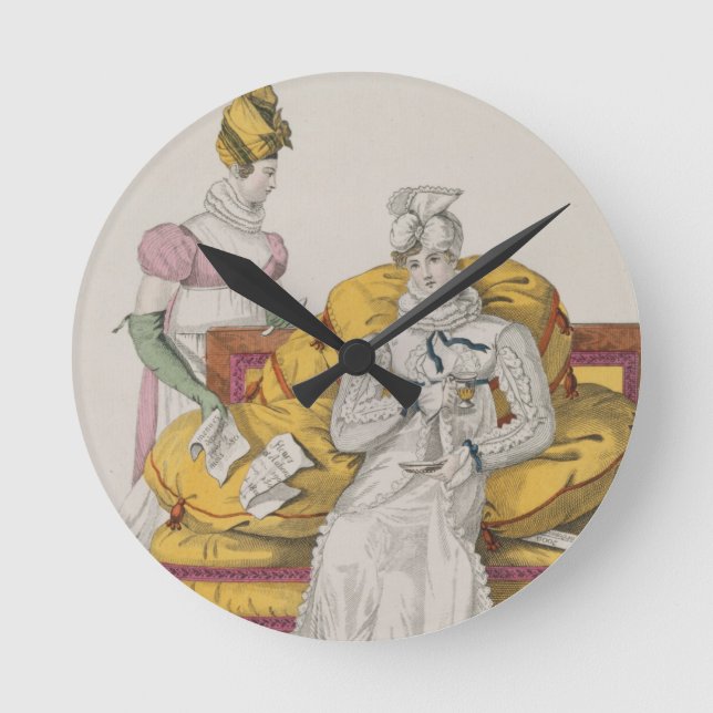 Horloge Ronde Les vapeurs ou le jour de liquidation, plaquent 62 (Recto)