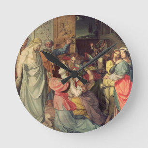 Horloge Ronde Les vierges sages et insensées