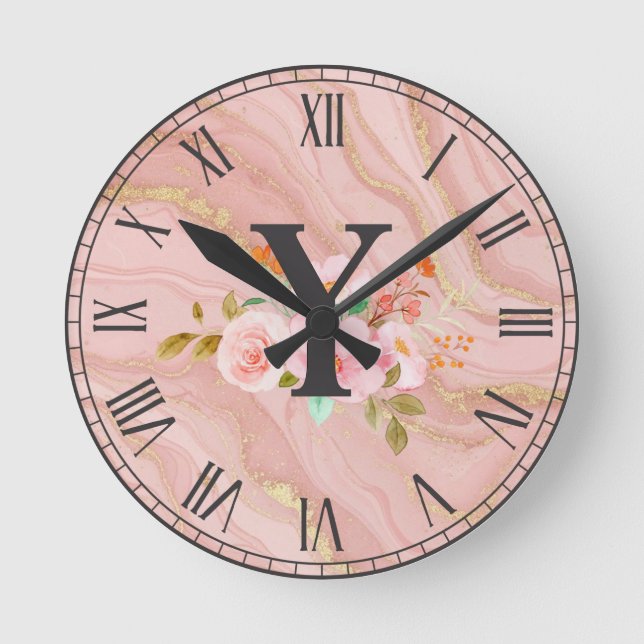 Horloge Ronde Lettre Y (Recto)