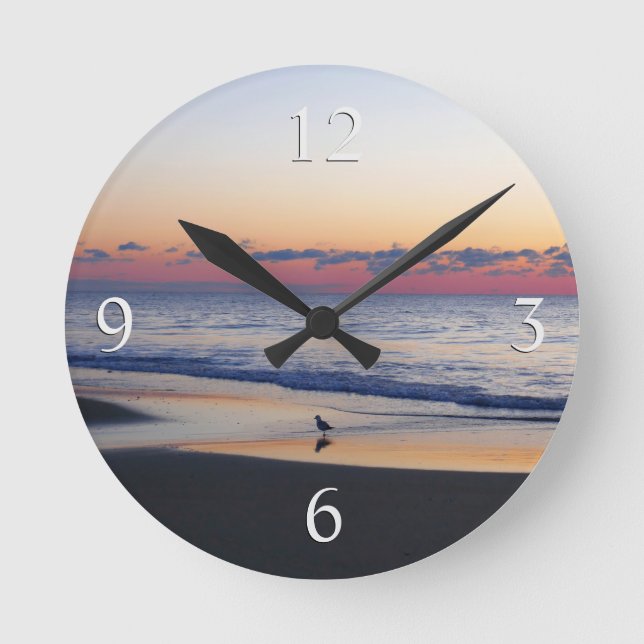Horloge Ronde Lever de soleil à Bethany Beach I (Recto)