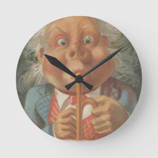 Horloge Ronde Lewis et Cie. affinent des éphémères d'épiceries