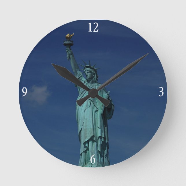 Horloge Ronde Liberty Enlightening the World - Statue de la Libe (Recto)