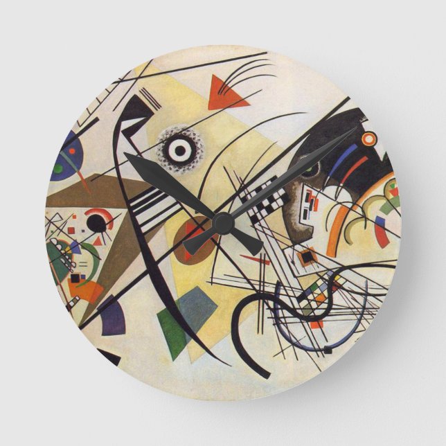 Horloge Ronde Ligne transverse (Recto)