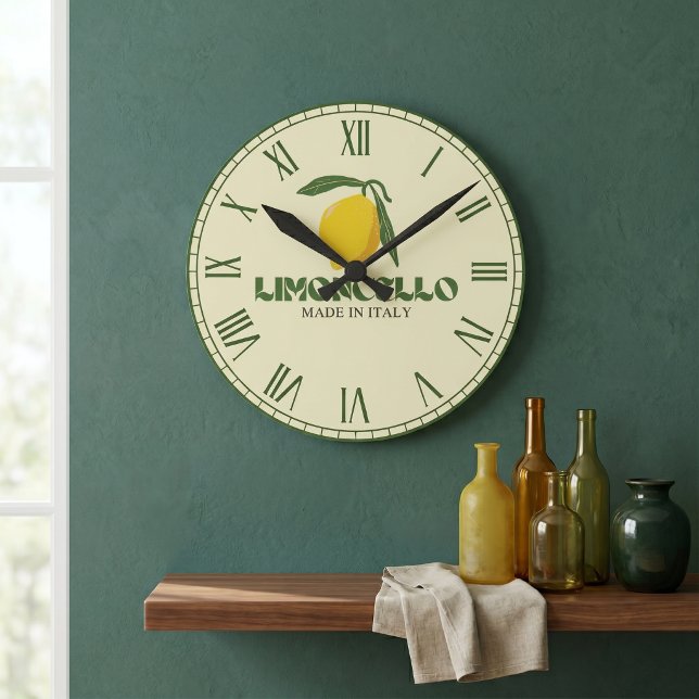 Horloge Ronde Limoncello (Créateur téléchargé)