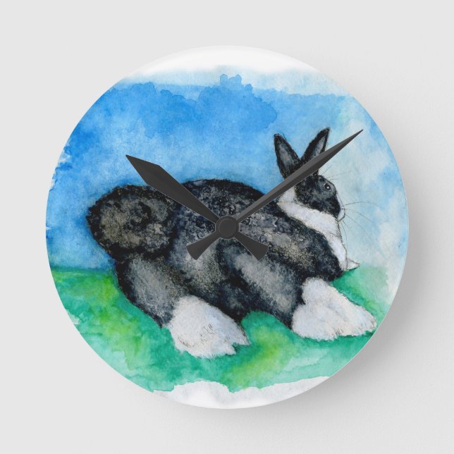 HORLOGE RONDE L'INDIGNITÉ ! (Recto)