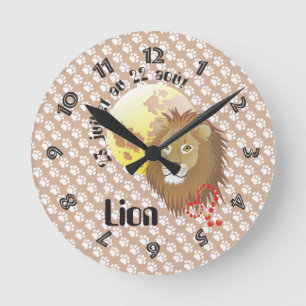 Horloge Ronde Lion 23 juillet 22