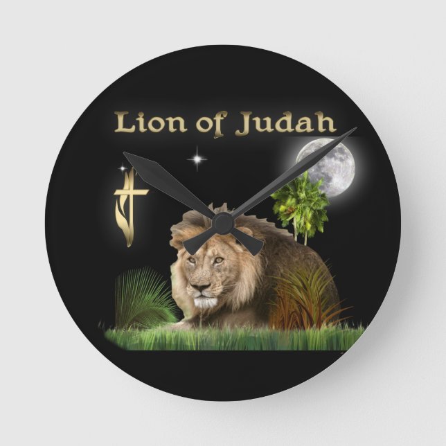 Horloge Ronde lion de Juda (Recto)