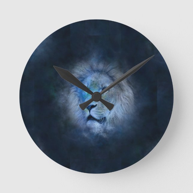 Horloge Ronde lion leo (Recto)