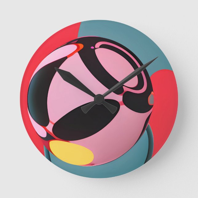 Horloge Ronde Lionne (Recto)