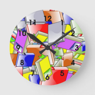 Horloge Ronde Livres et plus de Livres