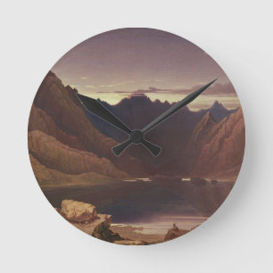 Horloge Ronde Loch Coruisk, île de Skye - aube, c.1826-32 (la