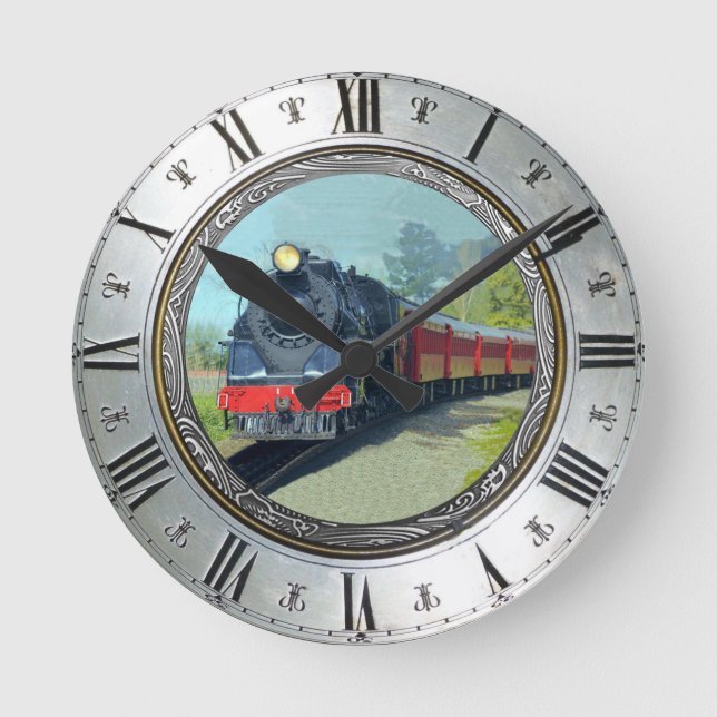 HORLOGE RONDE LOCOMOTIVE (Recto)