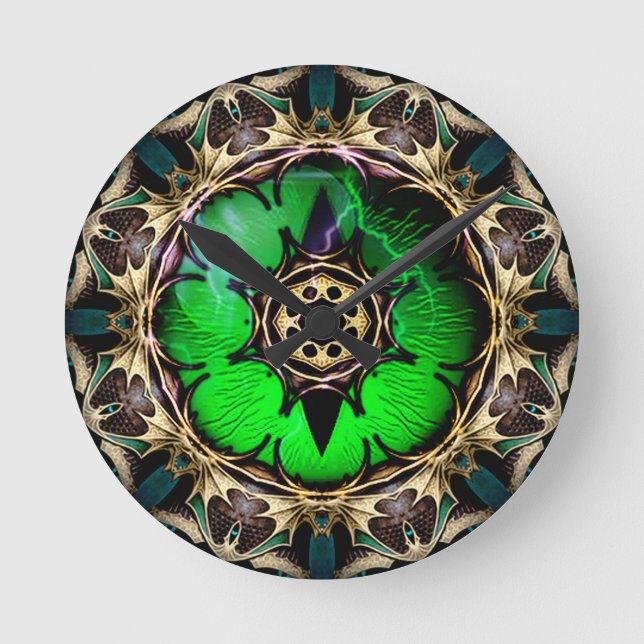 Horloge Ronde L'oeil du dragon (Recto)