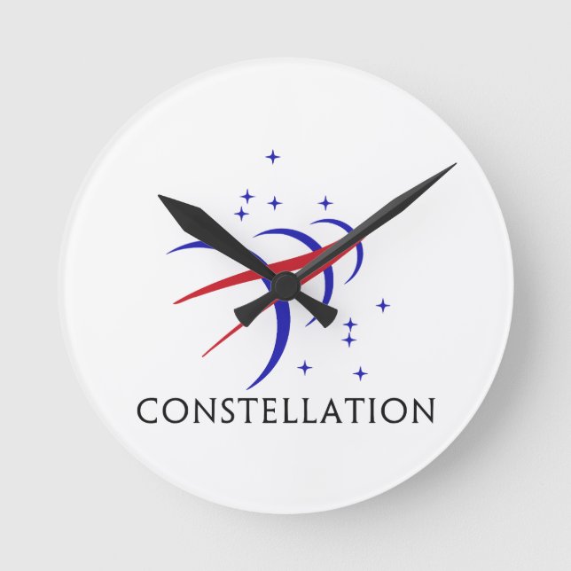Horloge Ronde Logo Constellation (Recto)