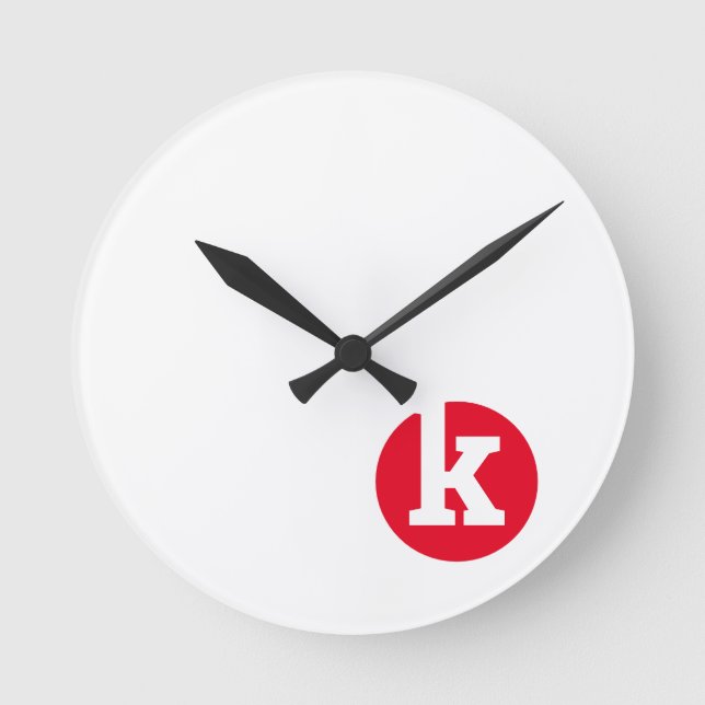 Horloge Ronde Logo ontwerp voor klok en meer (Recto)