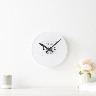 Horloge Ronde Logo personnalisé