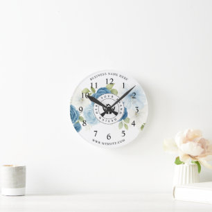 Horloge Ronde Logo personnalisé minimaliste simple et promotion