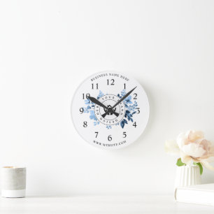 Horloge Ronde Logo personnalisé minimaliste simple et promotion