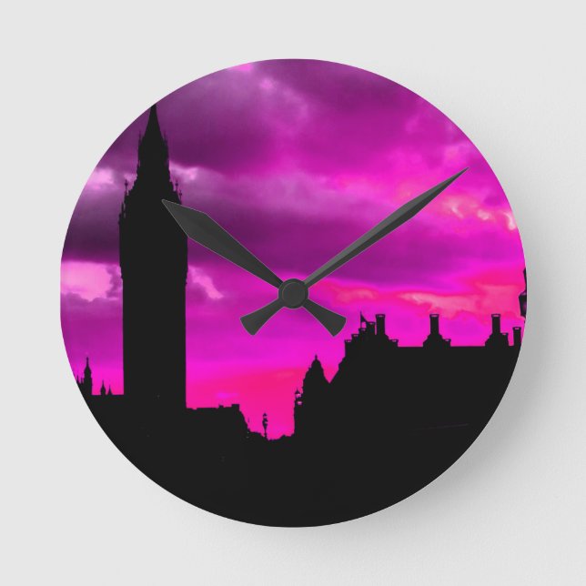 Horloge Ronde Londres City Sunset (Recto)