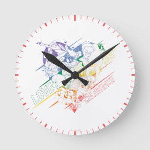 Horloge Ronde LOONEY TUNES™ - Love and Celebrate